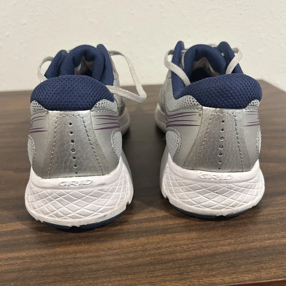 Saucony Womens Cohesion 12 S10471-2 Grey Purple Running Shoes Sneakers Size 8.5